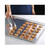 New Star Foodservice Aluminum Baking Sheets, Full-Size, 18"W x 26"L x 1"D, 2 ct