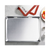 New Star Foodservice Aluminum Baking Sheet Pan, Half Size, 13"W x 18"L x 1"D, 2 ct