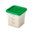 Cambro CamSquare 4 Quart Food Storage Container with Lid, 3 ct