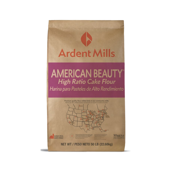 Ardent Mills American Beauty High Ratio Cake Flour, 50 lbs