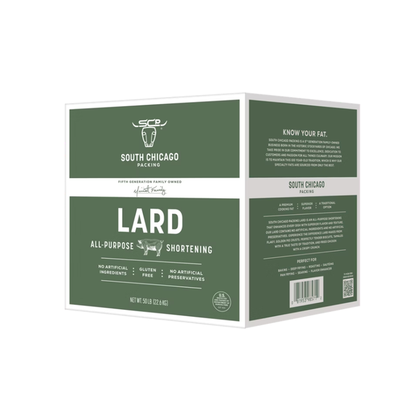 South Chicago Packing Lard All-Purpose Shortening, 50 lb