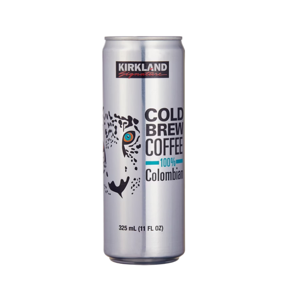 Kirkland Signature Cold Brew Coffee, Colombian, 11 fl oz, 12 ct