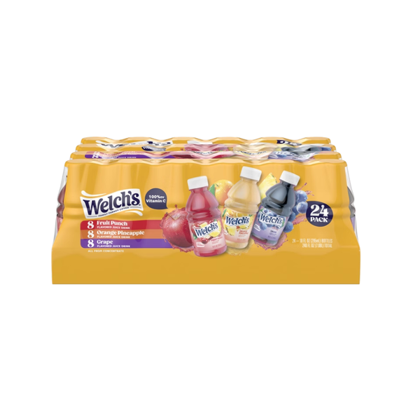Welch's Juice Drink, Variety Pack, 10 fl oz, 24 ct