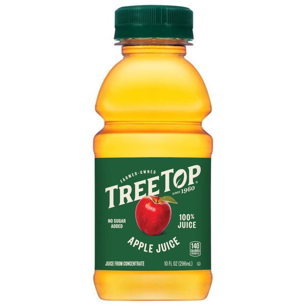 Tree Top 100% Apple Juice, 10 fl oz, 24 ct