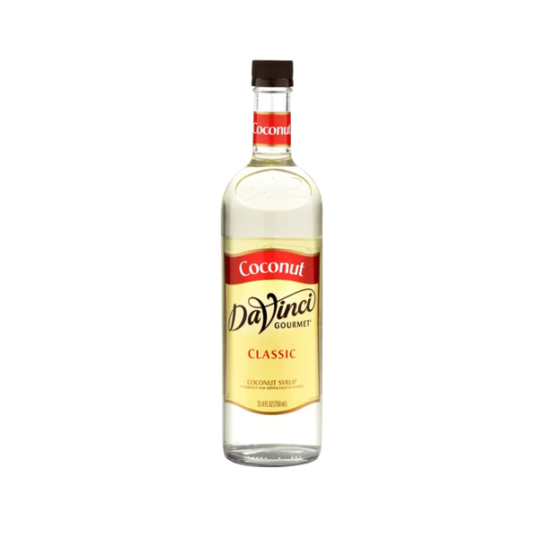 DaVinci Gourmet Classic Syrup, Coconut, 25.4 fl oz