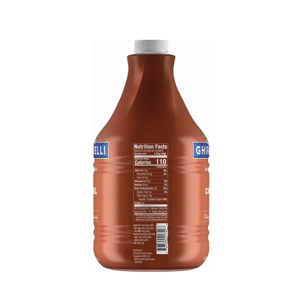 Ghirardelli Premium Sauce, Caramel, 87.3 oz