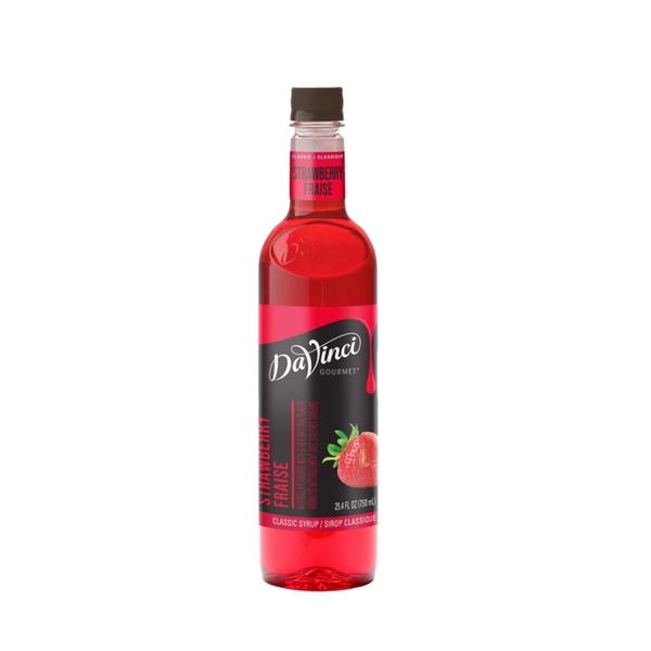 DaVinci Gourmet Classic Syrup, Strawberry, 25.4 fl oz
