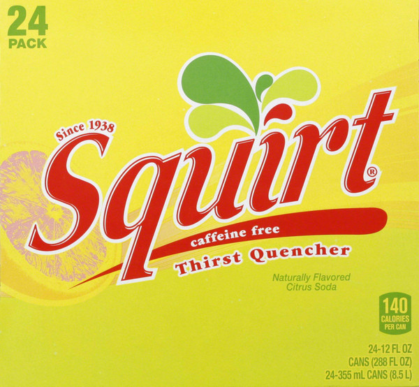 Squirt, 12 fl oz, 24 ct
