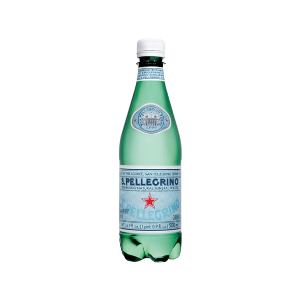 S.Pellegrino Sparkling Natural Mineral Water, 16.9 fl oz, 24 ct