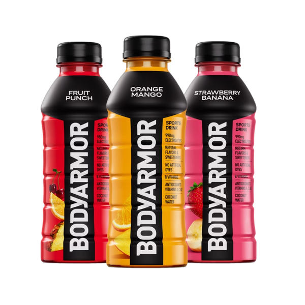 BODYARMOR Sports Drink, Variety Pack, 20 fl oz, 18 ct