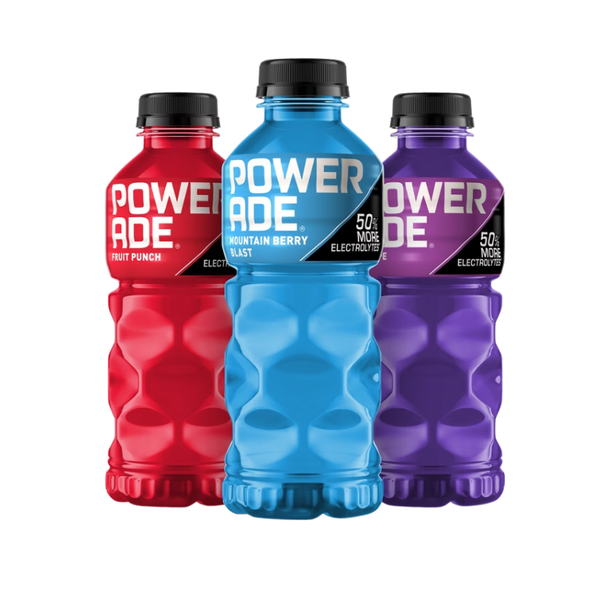 POWERADE Sports Drink, Variety Pack, 20 fl oz, 24 ct