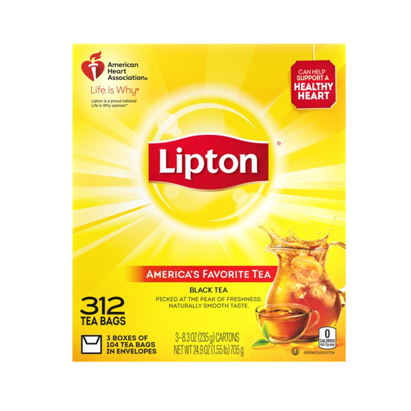 Lipton Tea, Black, 312 bags