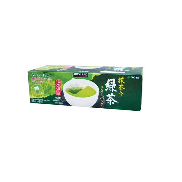 Kirkland Signature Green Tea, Sencha & Matcha Blend, 100 bags