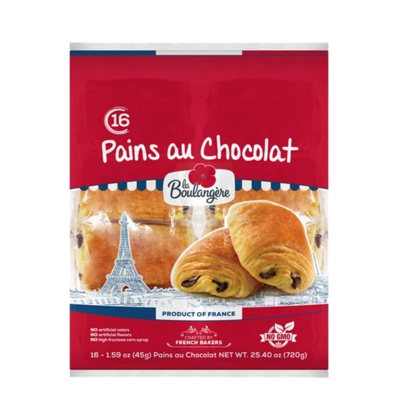 La Boulangere Pains au Chocolat Croissants, 16 ct