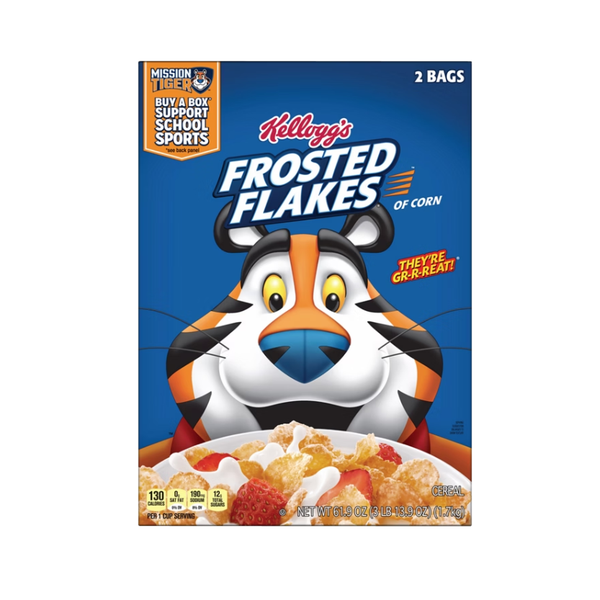 Kellogg's Frosted Flakes Cereal, 61.9 oz