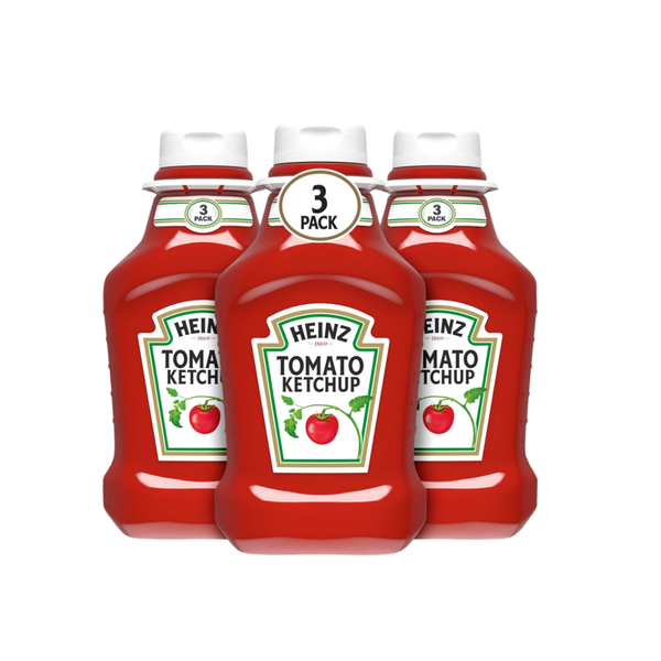 Heinz Tomato Ketchup, 44 oz, 3 ct