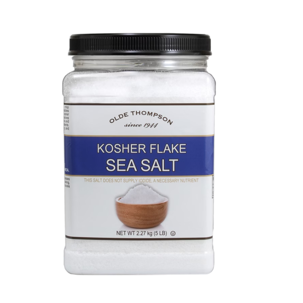 Olde Thompson Kosher Flake Sea Salt, 5 lbs