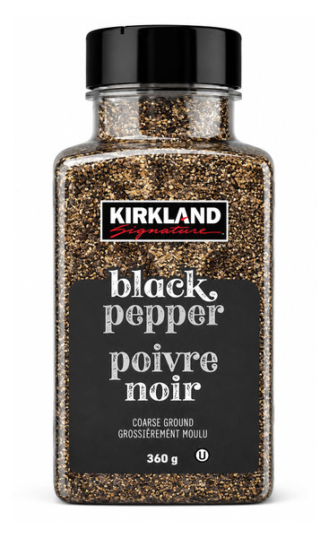 Kirkland Signature Coarse Ground Malabar Black Pepper, 12.7 oz