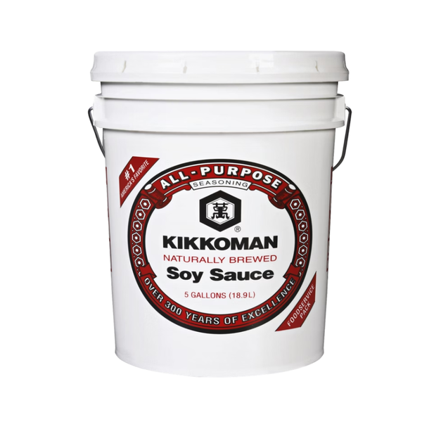 Kikkoman Soy Sauce, 5 Gallon