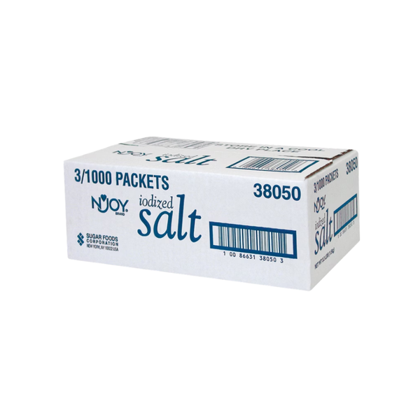 N'Joy Iodized Salt Portion Packets, 3000 ct