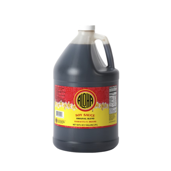 Aloha Soy Sauce, Original Blend, 1 Gallon
