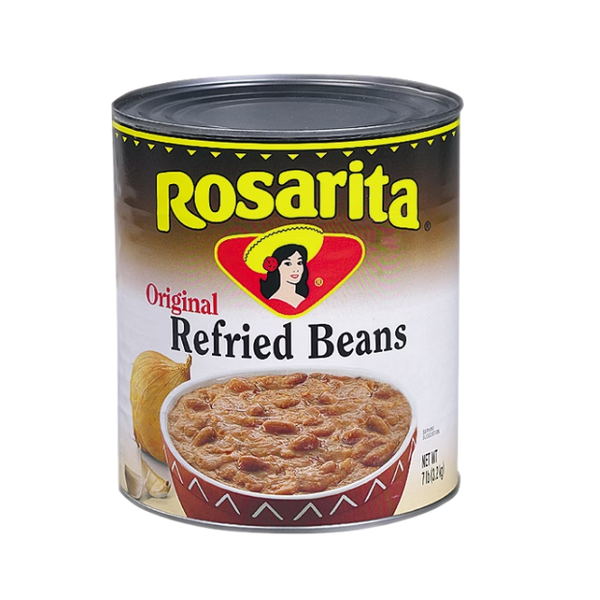 Rosarita Refried Beans, #10 can, Original, 7 lbs