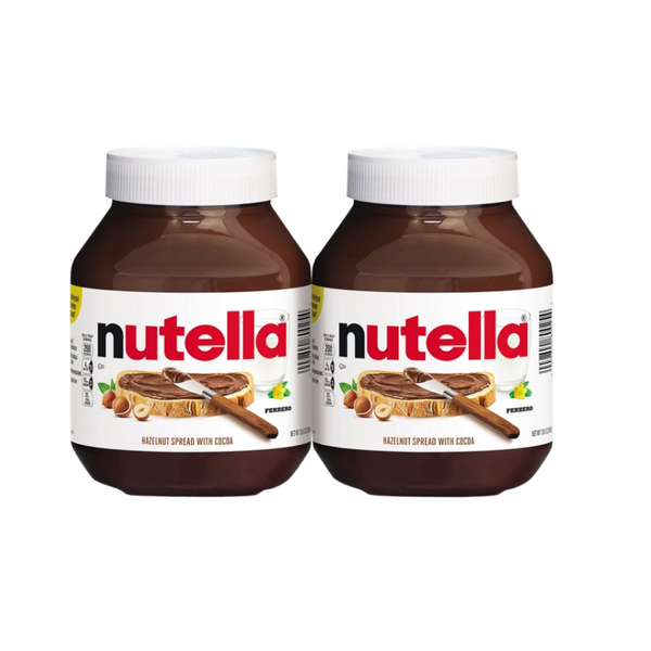 Nutella Hazelnut Spread with Cocoa, 33.5 oz, 2 ct