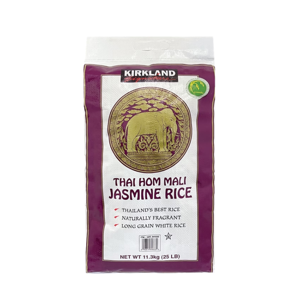 Kirkland Signature Thai Hom Mali Jasmine Rice, Long Grain, 25 lbs