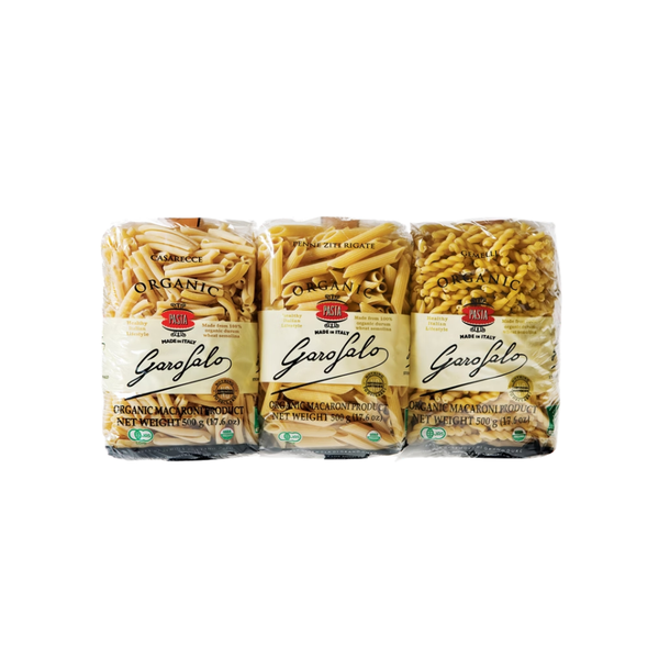 Garofalo Organic Pasta, Variety Pack, 17.6 oz, 6 ct