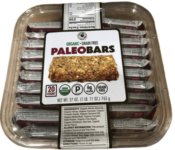 Universal Bakery Organic Paleo Bars, 20 ct