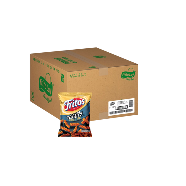 Fritos Flavor Twists, Honey BBQ, 2 oz, 64 ct