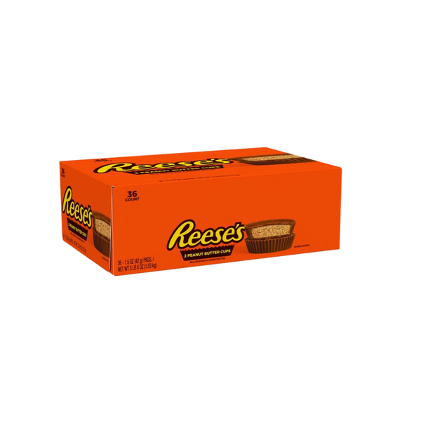 Reese's Peanut Butter Cups, Milk Chocolate, 1.5 oz, 36 ct