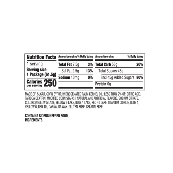 Skittles Tropical Full Size Chewy Candy, 2.17 oz, 36 ct