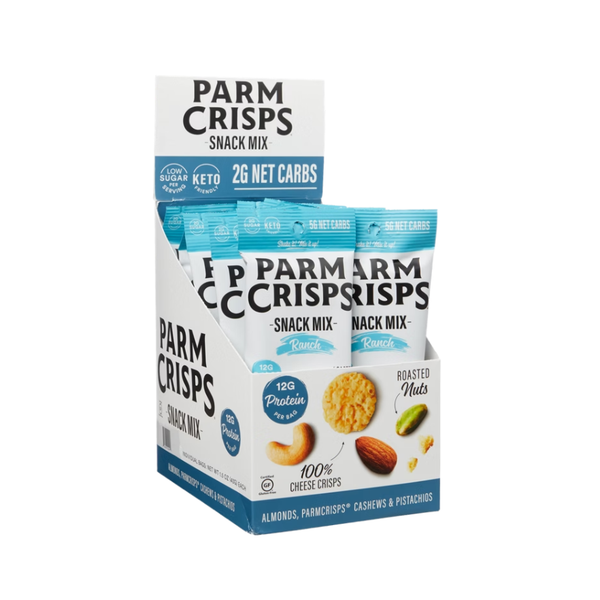 ParmCrisps Snack Mix, Ranch, 1.5 oz, 12 ct