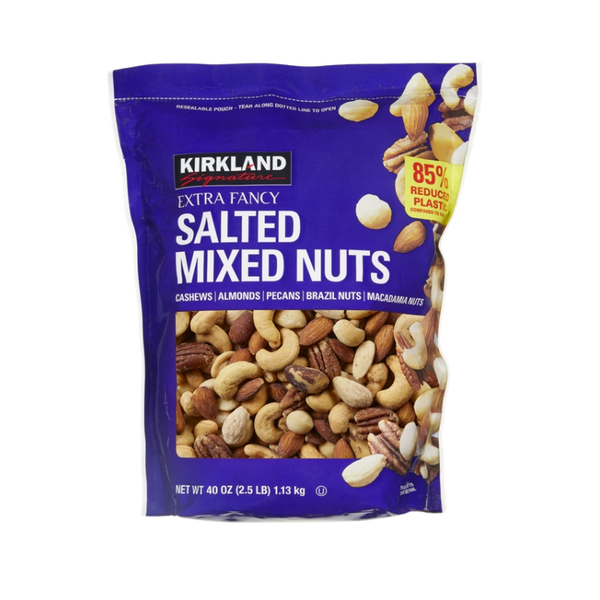 Kirkland Signature Extra Fancy Mixed Nuts, Salted, 40 oz