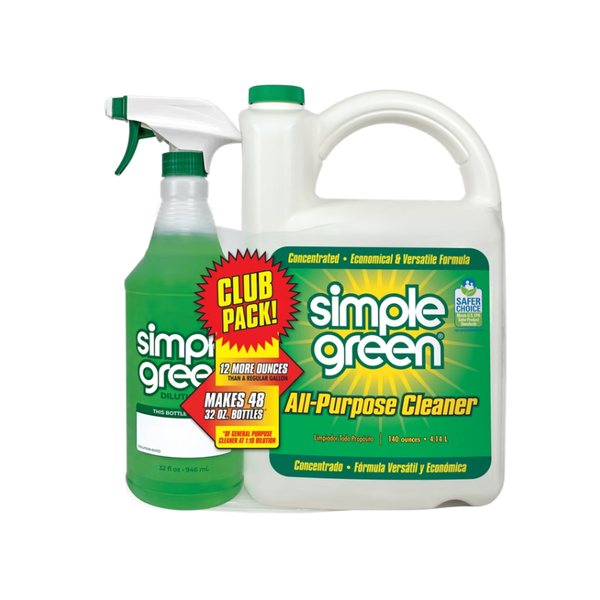 Simple Green All-Purpose Cleaner, Concentrated, 32 fl oz + 140 fl oz Refill
