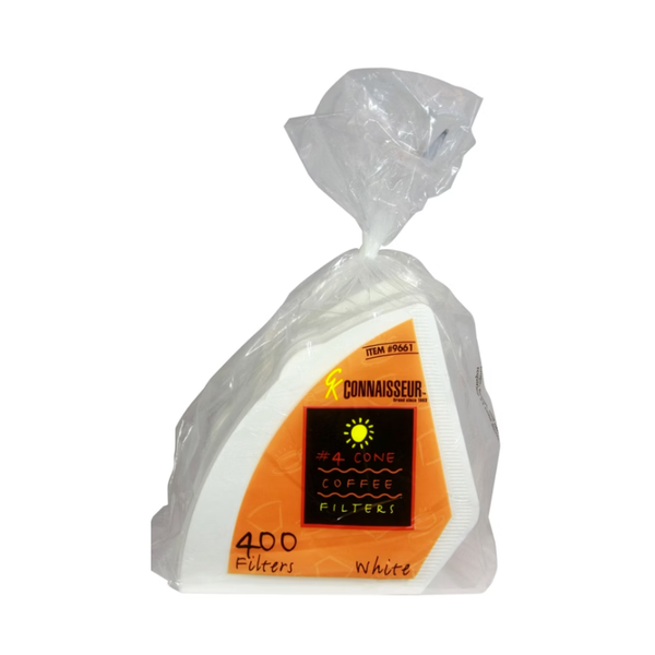 Connaisseur #4 Cone Coffee Filter, 400 ct