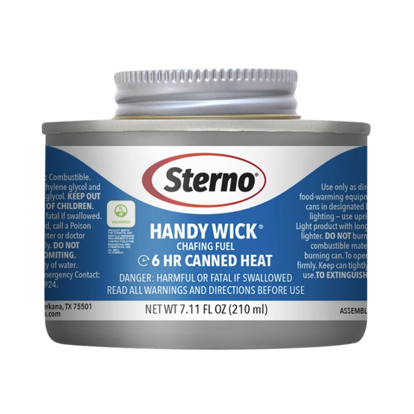 Sterno Handy Wick 6 Hour Chafing Fuel, 7.11 fl oz, 12 ct