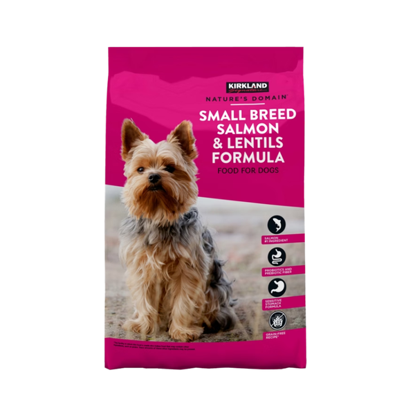 Kirkland Signature Nature's Domain Dog Food, Small Breed Salmon & Lentil Formula, 20 lbs