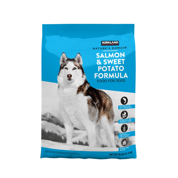 Kirkland Signature Nature's Domain Dog Food, Salmon & Sweet Potato, 25 lbs