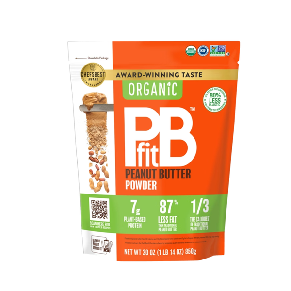PBfit Organic Peanut Butter Powder, 30 oz