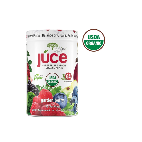 Terra Kai USDA Organic Juce Super Fruit & Veggie Powder, 12.2 Ounces