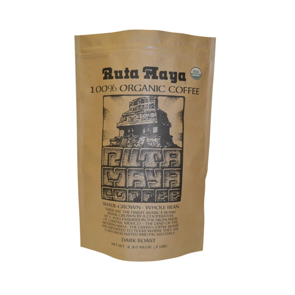 Ruta Maya Organic Dark Roast Coffee, 5 lbs