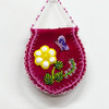 Beaded Coin Purse - Pink