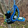 Tuscarora Beaded Bird - Black Velvet