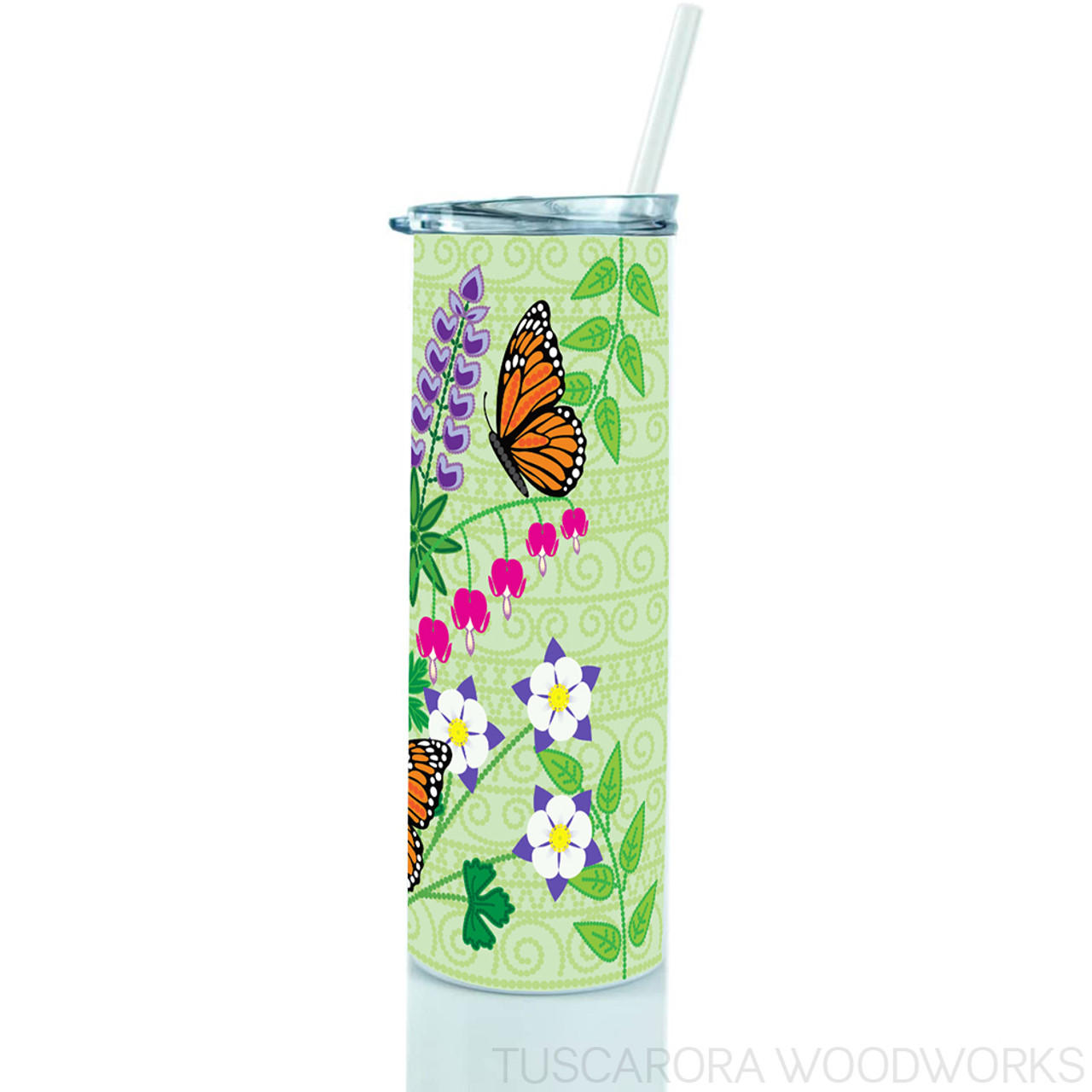 Tervis Dragonfly Mandala 20 oz. Stainless Steel Tumbler with Lid