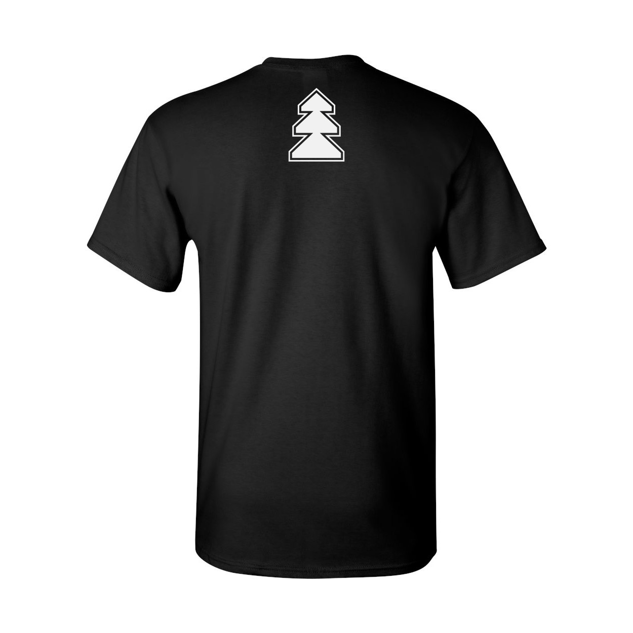 MOON TREE PLANET - T shirt　black Moon Tree Classic Cotton T-Shirt | The Mountain Shirts