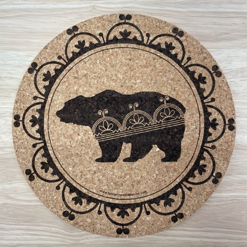 Mama Bear Mandala Acrylic Ornament – ParkerJoe