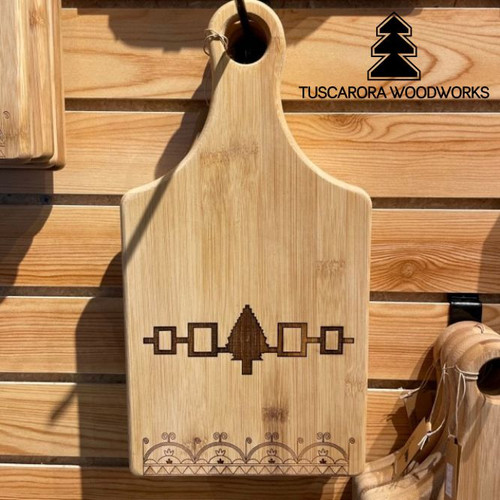 Hiawatha Belt Cutting Board with Handle