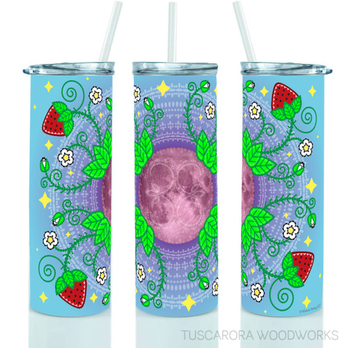 20oz. Strawberry Moon Skinny Tumbler